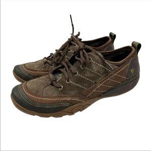 Merrill Mimosa Lace Cocoa Hiking Trail shoes